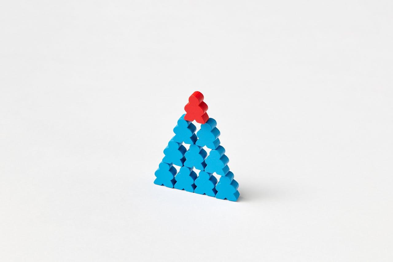 An image of blocks forming a hierarchy